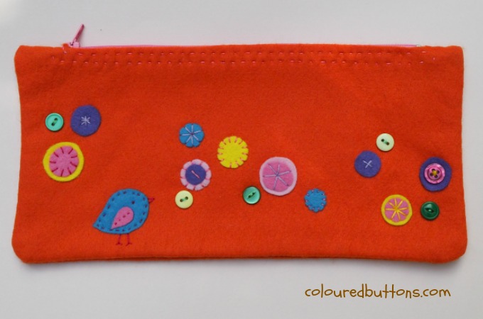 easy zipper pencil pouch to sew with kids