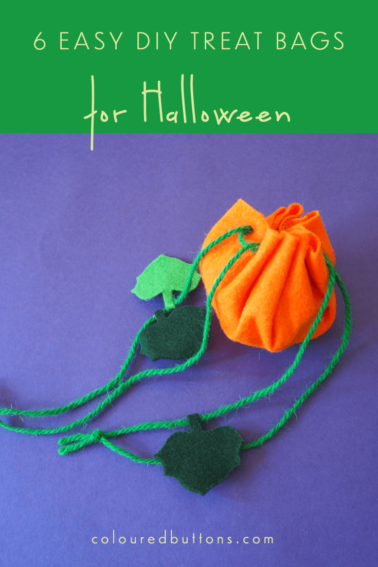 Trick or treat bags for Halloween