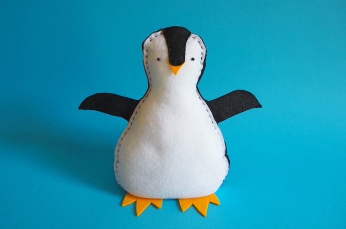 penguin softie kids can make