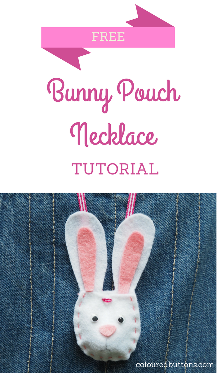 bunny pouch necklace