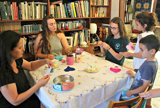 sew a softie 2017 party in Israel
